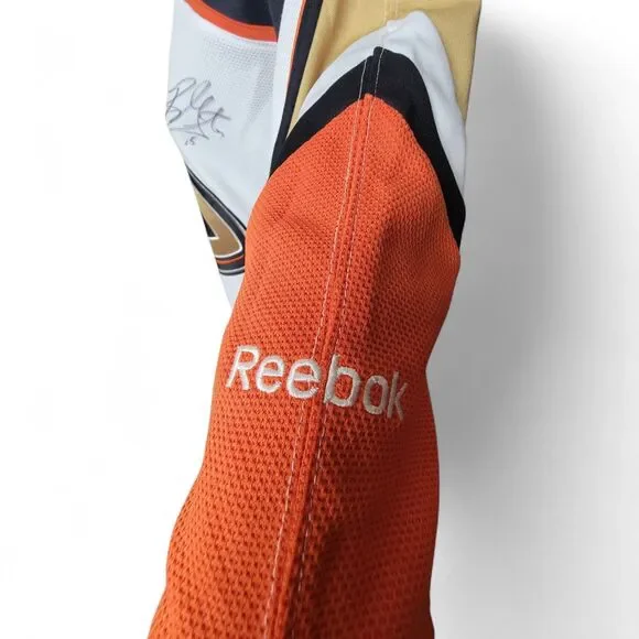 Signed Ryan Getzlaf Anaheim Ducks Away Jersey XL Reebok NHL Hockey New JSA COA